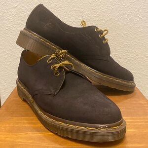 Black dr martens loafers men’s 8